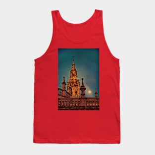 Spain. Santiago de Compostela. Cathedral. Detail. Tank Top